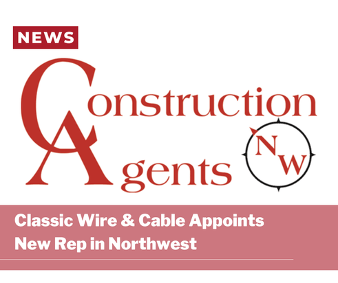 Classic Wire & Cable Appoints New Rep in Northwest