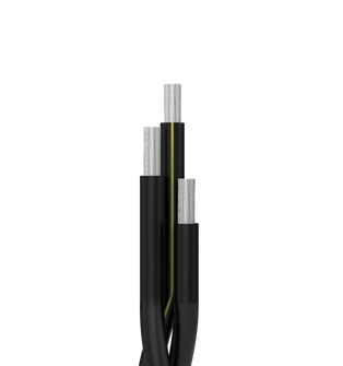 URD Triplex UL Type USE-2, 1350 Aluminum Conductors, 90°C Dry or Wet, Rated 600 V