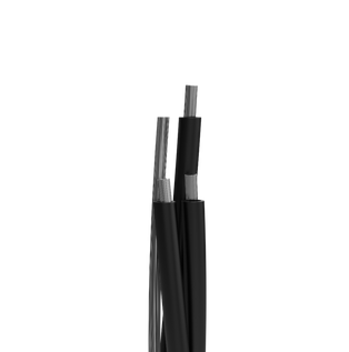 Service Drop Quadruplex, ACSR Messenger, 1350 Aluminum Conductors, 90°C Dry or Wet, Rated 600 V