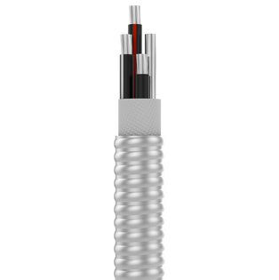 Three or Four Conductor UL Type MC, Aluminum Conductor, THHN / THWN-2, AIA, 90°C Dry, Rated 600 V