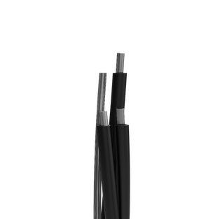 Quadruplex, AAAC Messenger, 1350 Aluminum Conductors, 90°C Dry or Wet, Rated 600 V